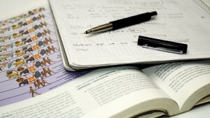 Buch, Block und Stift